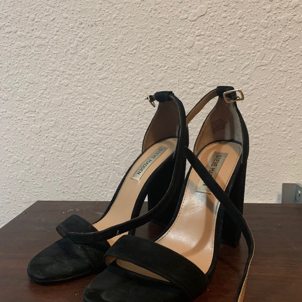 Steve Madden black heels